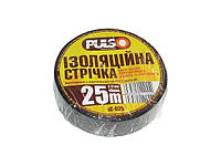 Изолента PULSO PVC 25 м черная pl