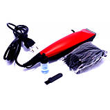Машинка для стрижки волос Gemei GM-1006 Red, фото 5