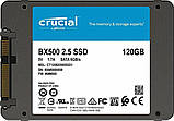 Накопичувач SSD Crucial BX500 120GB 2.5" 7mm SATAIII 3D NAND, фото 3