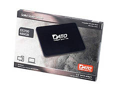Накопичувач SSD DATO 480GB 2.5" 7mm SATAIII Read/Write: 545 MB/s/435 MB/s