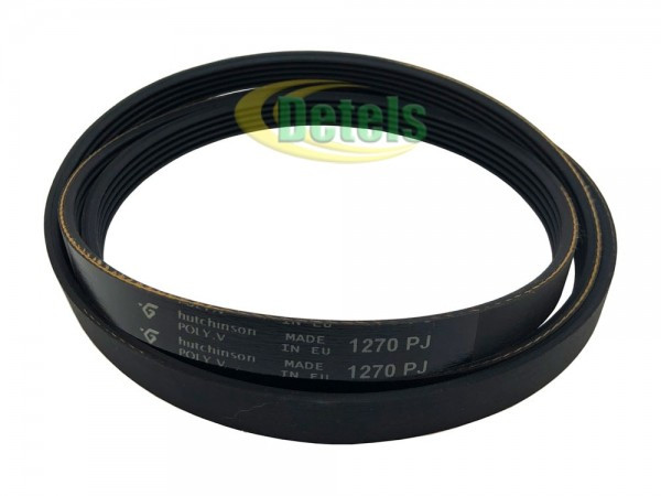Ремінь Hutchinson 1270PJ 6602-001072 для пральної машини Samsung, AEG, Indesit