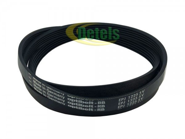 Ремінь Optibelt 5EPJ 1225 для пральної машини Candy та Hoover 41021973