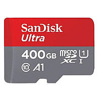Карта пам'яті microSDXC (UHS-1) SanDisk Ultra 400Gb class 10 A1 (120Mb/s)