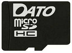 Карта пам'яті microSDHC DATO 8Gb class 10 (adapter SD)
