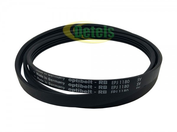 Ремінь Optibelt 1180 J MAEL для пральних машин Bosch, Siemens, Brandt 5420003399