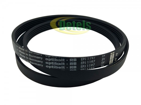 Ремінь Optibelt 1197J MA для пральної машини Whirlpool та Ignis - 115 см