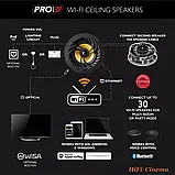 Активний стельовий динамік Lithe Audio Pro Series Wi-Fi SKU: 06500, фото 6