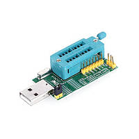 USB программатор HLV CH341A 24 25 FLASH 24 EEPROM KM, код: 5527814