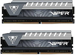 DDR4 Patriot Viper V4 Elite 8GB (Kit of 2x4096) 2666MHz CL16 DIMM Black/Grey