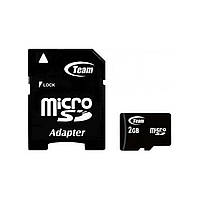 Карта пам'яті microSD Team 2Gb (adapter SD)