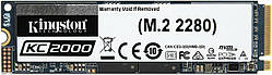 SSD M.2 Kingston KC2000 250GB NVMe 2280 PCIe 3.0 x4 3D NAND TLC