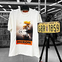 Мужская футболка Heron белая