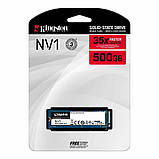 SSD M.2 Kingston NV1 500GB NVMe 2280 PCIe 3.0 x4 3D NAND TLC, фото 4