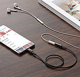 Кабель-перехiдник ACEFAST C1-07 USB-C to 3.5mm aluminum alloy headphones adapter cable Gray, фото 4