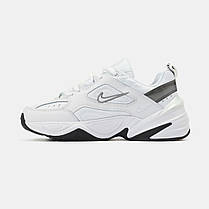 Жіночі Кросівки Nike M2K Tekno White Silver / Найк М2К Текно Білі із Сріблястим, фото 3