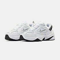 Жіночі Кросівки Nike M2K Tekno White Silver / Найк М2К Текно Білі із Сріблястим, фото 4