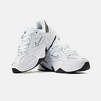 Жіночі Кросівки Nike M2K Tekno White Silver / Найк М2К Текно Білі із Сріблястим, фото 5