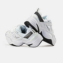 Жіночі Кросівки Nike M2K Tekno White Silver / Найк М2К Текно Білі із Сріблястим, фото 6