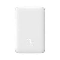 Зовнійшній акумулятор Baseus Magnetic Mini Wireless Fast Charge Power Bank 10000mAh 20W White