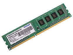 DDR3 Patriot 4GB 1600MHz CL11 1.35V DIMM