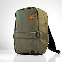 Удобный рюкзак для города Lite зеленый (22x11x32 см) Cordura Легкий рюкзак для ручной клади прогулочный