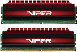 DDR4 Patriot Viper V4 32GB (Kit of 2x16384) 3000MHz CL16 DIMM Black/Red