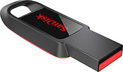 Flash SanDisk USB 2.0 Cruzer Spark 128Gb Black/Red