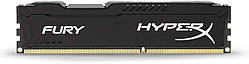DDR3 Kingston HyperX FURY 4GB 1600MHz CL10 Black DIMM
