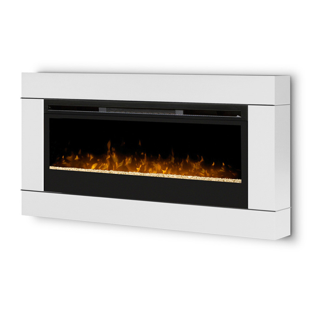 Електрокамін OptiFlame Synergy LED + біла рама