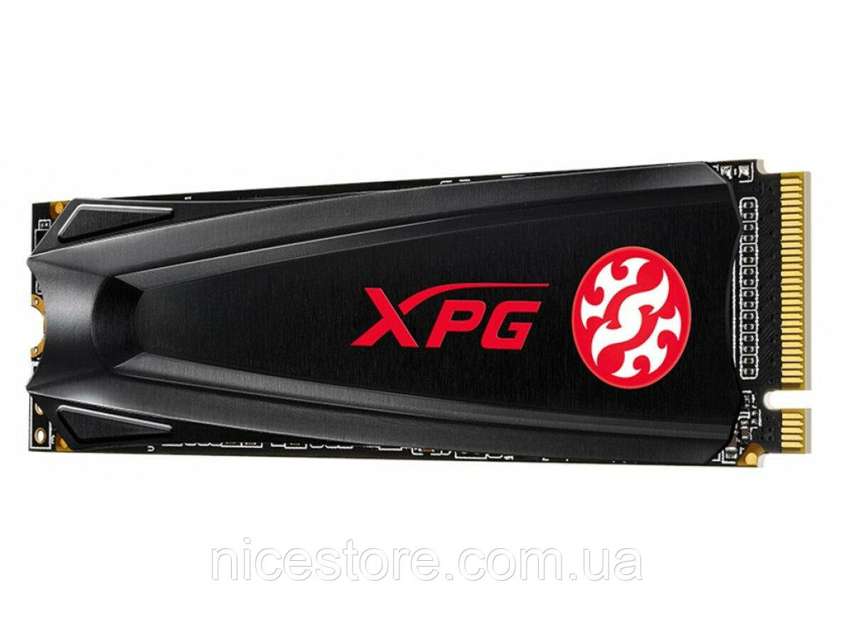 Накопичувач SSD M.2 ADATA GAMMIX S5 512GB 2280 PCIe 3.0x4 NVMe 3D TLC Read/Write: 2100/1500 MB/sec