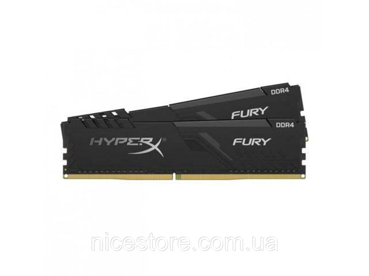 DDR4 Kingston HyperX FURY 8GB (Kit of 2x4Gb) 2400MHz CL15 Black DIMM