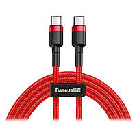Кабель Baseus Cafule USB Cable Type-C-Type-C 3A 2m Red