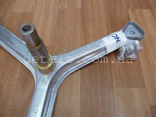 Крестовина бака пральної машини Indesit Ariston C00034397, 106 мм, підшипники 6204/6205, фото 1