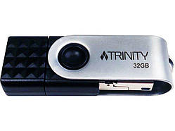 Flash Patriot USB 3.1 Trinity 3-in-1 32GB (Type-A/Type-C/micro-USB) Black