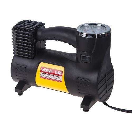 Компресор автомобільний "VOIN" VL-430 150psi/14A/40л/прикур./перехідник на клеми (VL-430), фото 1