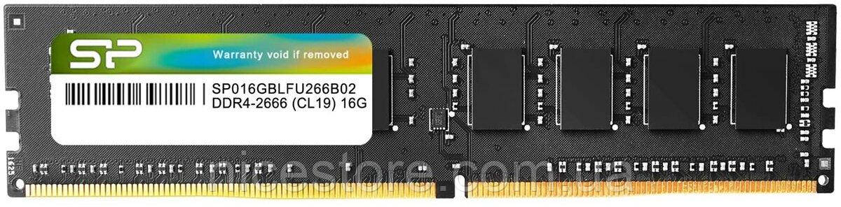 Оперативна пам'ять DDR4 SiliconPower 16GB 2666MHz CL19 DIMM