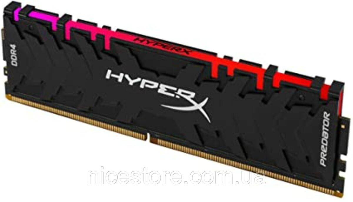 DDR4 Kingston RGB HyperX Predator 8GB 2933MHz CL15 Black DIMM