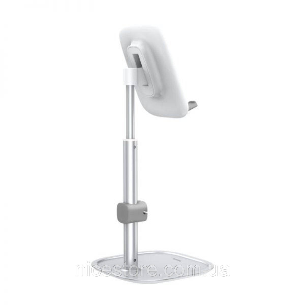 Тримач для телефона Baseus Literary Youth Desktop Bracket (Telecopic) Silver