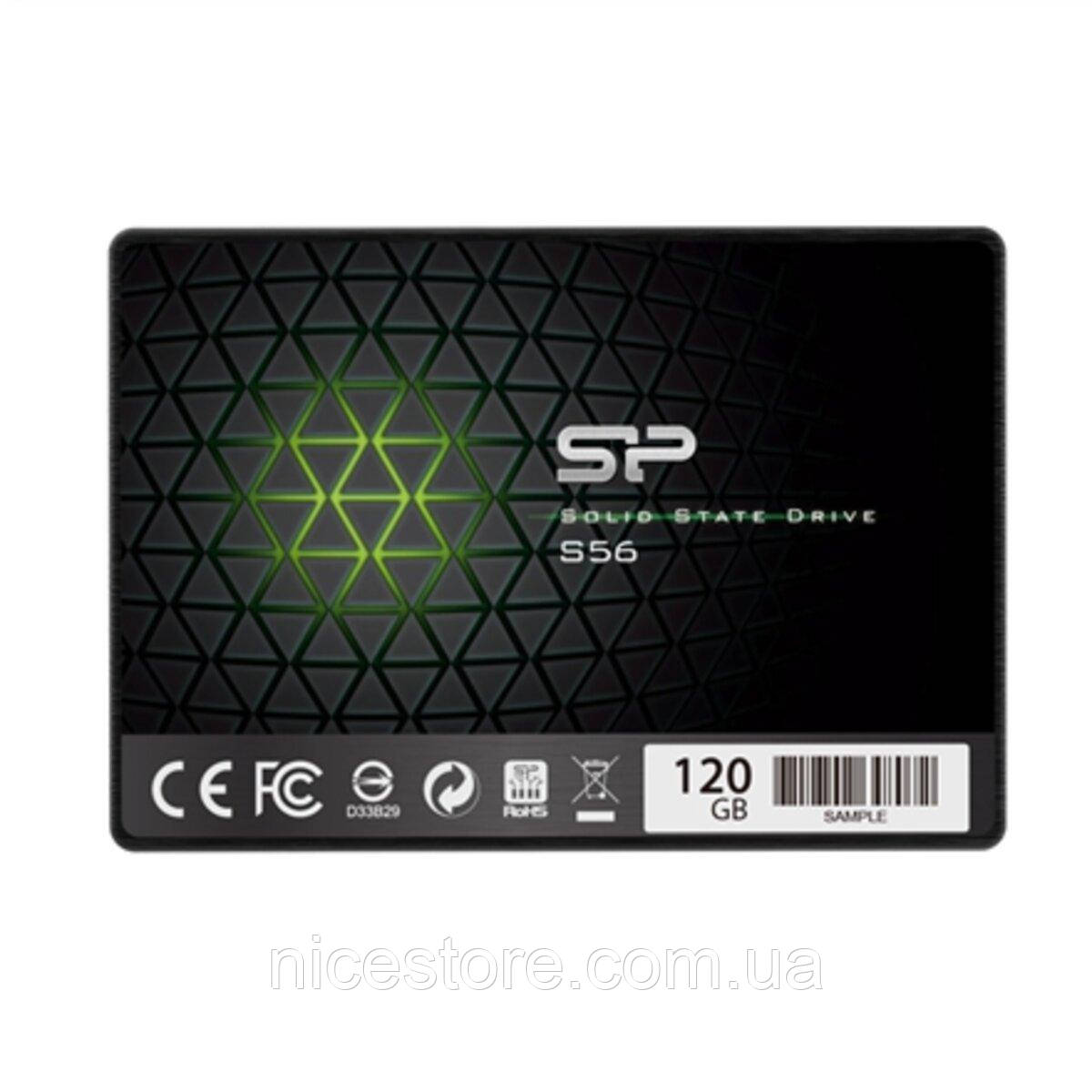 Накопичувач SSD SiliconPower S56 120GB 2.5" SATA TLC