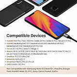 Перехідник UGREEN AV144 USB Type C Male to 3.5mm 2 Female Audio Cable Space Gray 25cm(UGR-30732), фото 8