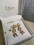 Діор сережки / Dior, фото 3