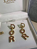 Діор сережки / Dior, фото 5