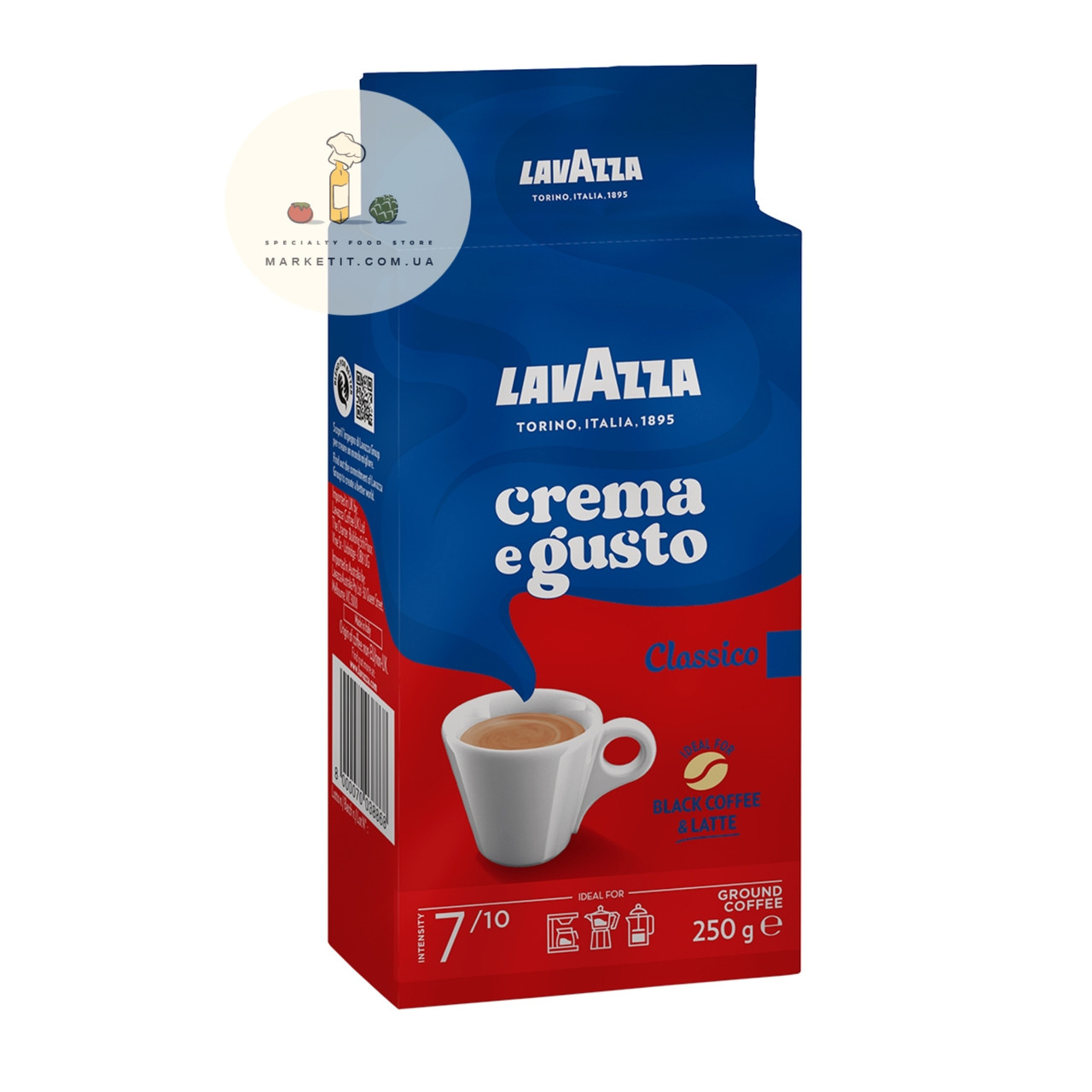 Кава мелена Lavazza Crema e Gusto Classico 250 г.