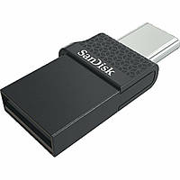 Флеш-накопичувач SanDisk USB 2.0 Dual Type-C 16Gb Black