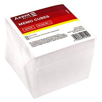 Папір для нотаток 90*90 білий 820арк Delta D8005