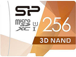 Карта пам'яті microSDXC (UHS-1 U3) SiliconPower Superior Pro Colorful 256Gb class 10 A1 V30 (adapter SD)