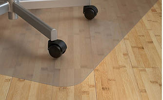Захисне підлогове покриття IKEA KOLON 120x100 см прозоре захисне покриття під крісло КОЛОН ІКЕА