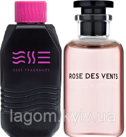 Жіночі парфуми аналог Rose des Vents Louis Vuitton 86 woman "ESSE fragrance" 100 мл наливні парфуми