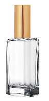 Стеклянный флакон-распылитель для парфюма Rennes 55 мл прозрачный атомайзер спрей для духов