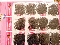 Резинки Афрокосичка чорн. 12пачок 4062002 ТМ Китай